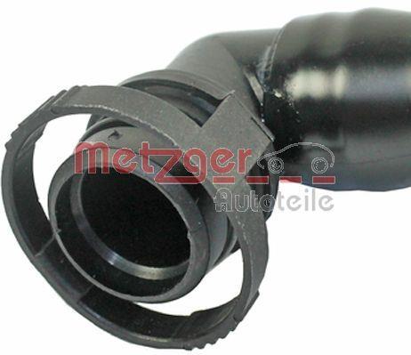 Tuyau, ventilation de carter-moteur (Tuyau de vapeur d'huile moteur) METZGER ref. 2380043